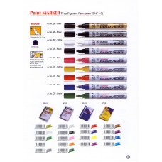 Spidol Snowman Paint Marker (CP, GP, SP, WP) 4.5 (Permanent)